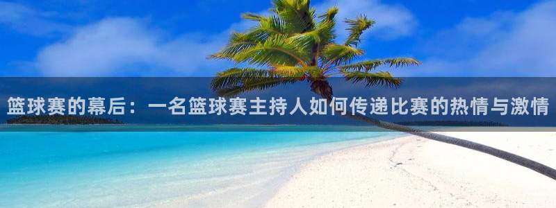 皇冠直营游戏有哪些：篮球赛的幕后：一名篮球赛主持人如何传递比